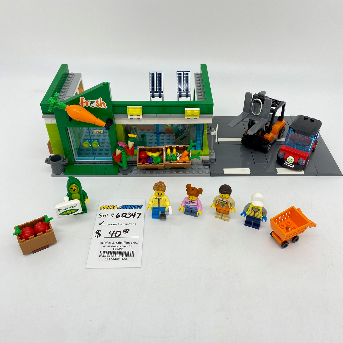 60347 Grocery Store (U) – Bricks & Minifigs - Pearland
