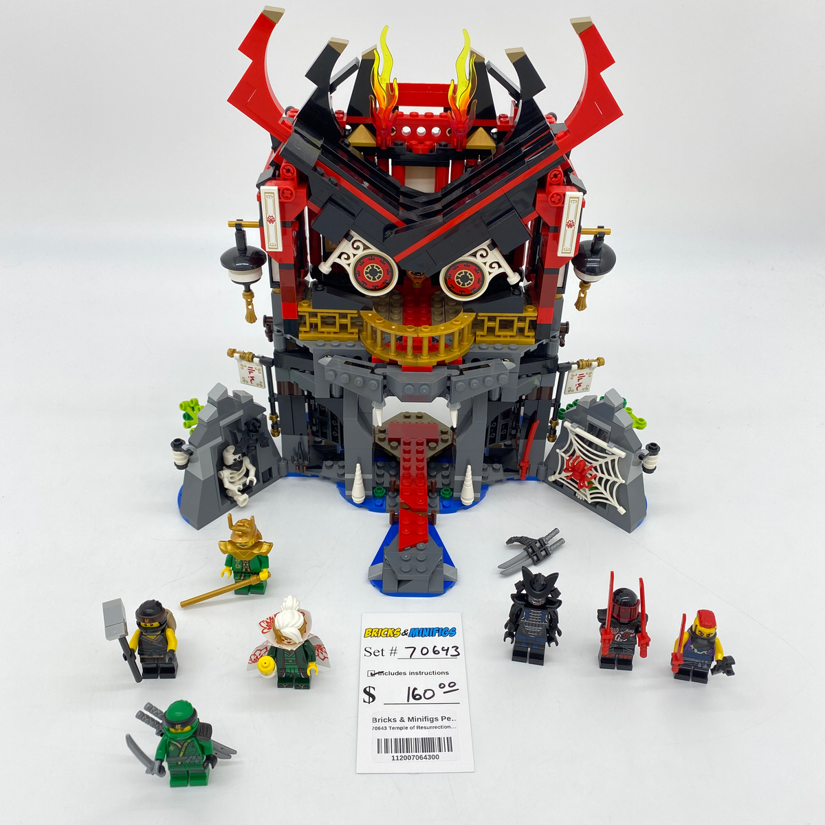 70643 Temple of Resurrection (U) – Bricks & Minifigs - Pearland