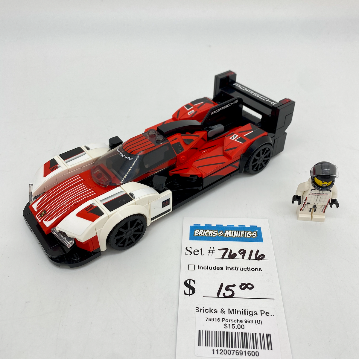 メルル 76916 Porsche 963 (U) – Bricks & Minifigs - Pearland