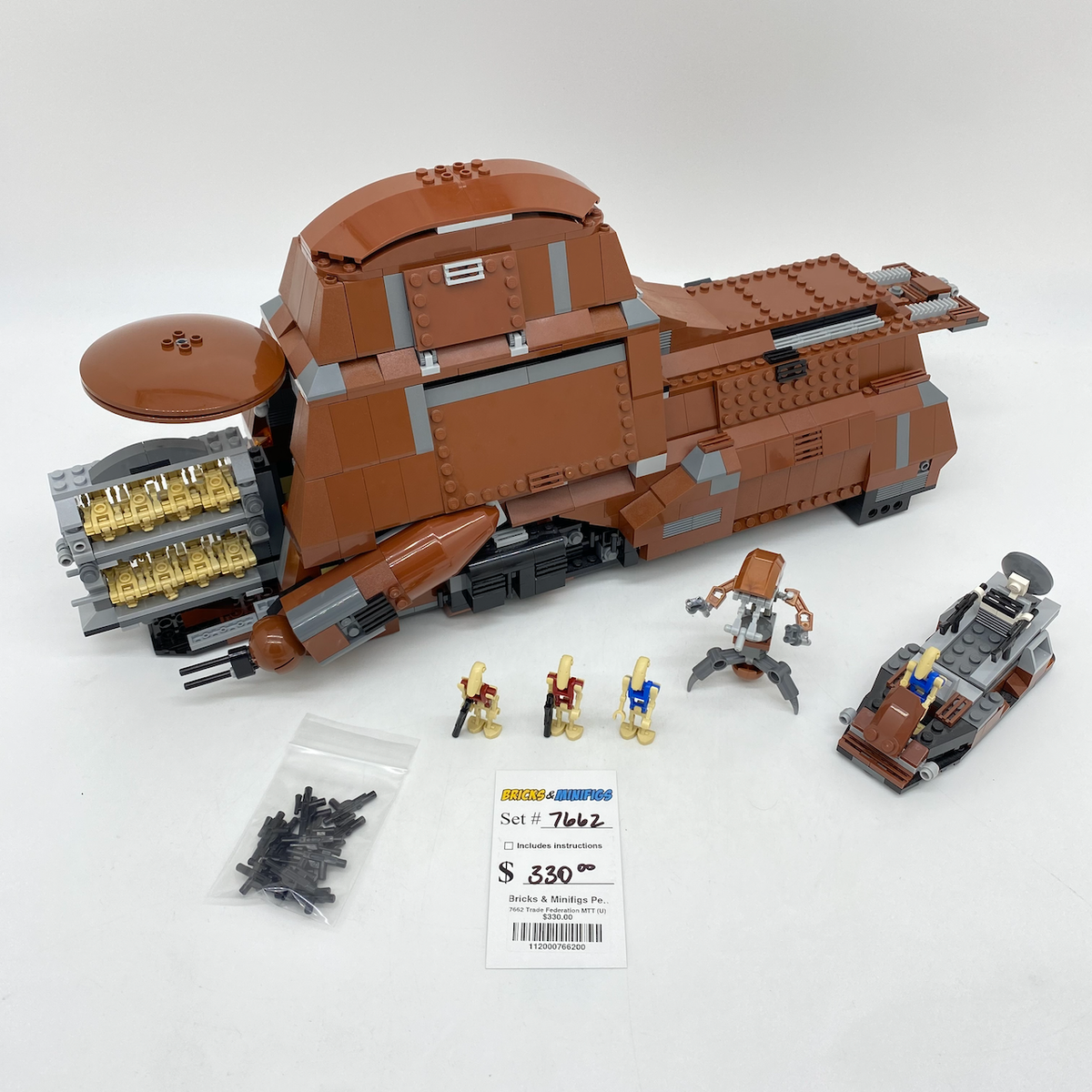 7662 Trade Federation MTT (U) – Bricks & Minifigs - Pearland 7662 Trade Federation MTT (U) – Bricks & Minifigs - Pearland