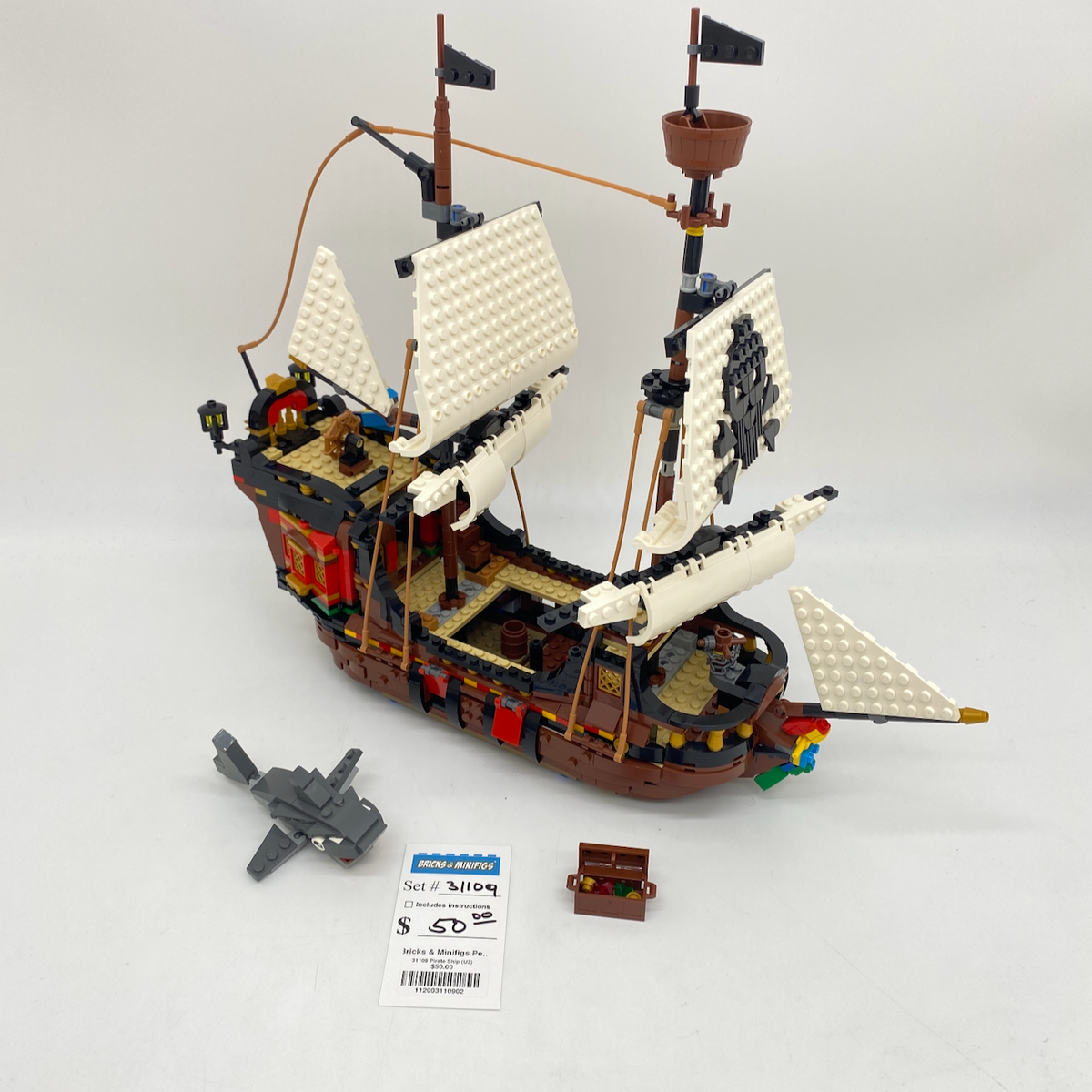 Lego 31109 Pirate Lego Boat LEGO 3in1 Kapal Bajak Laut 31109