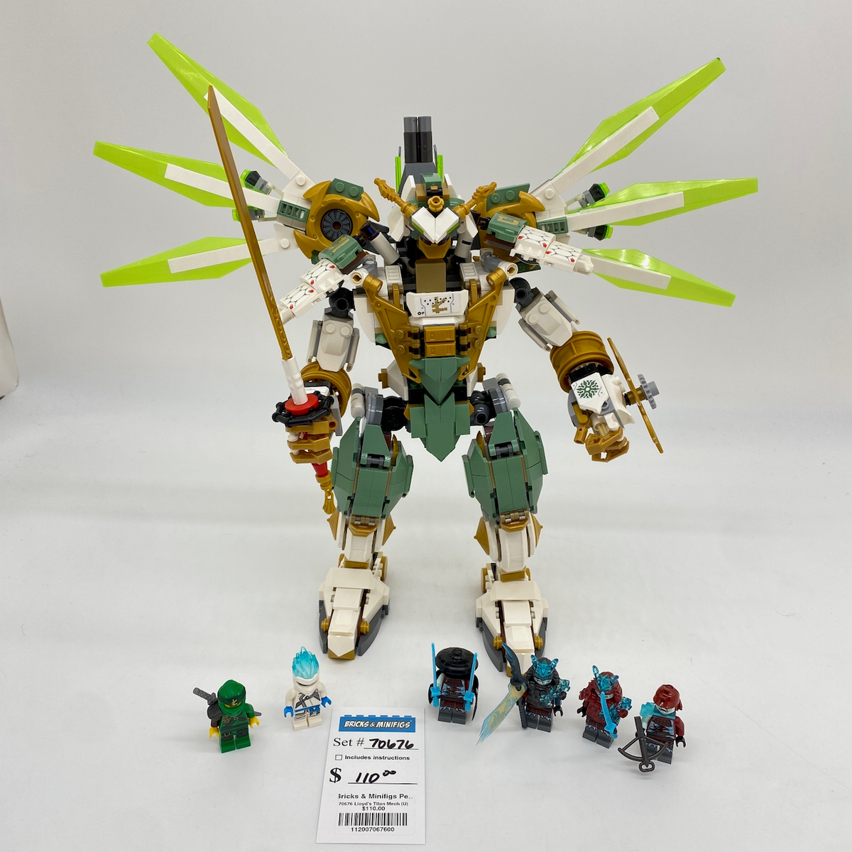 LOLANDです。 70676 Lloyd's Titan Mech (U) – Bricks & Minifigs - Pearland