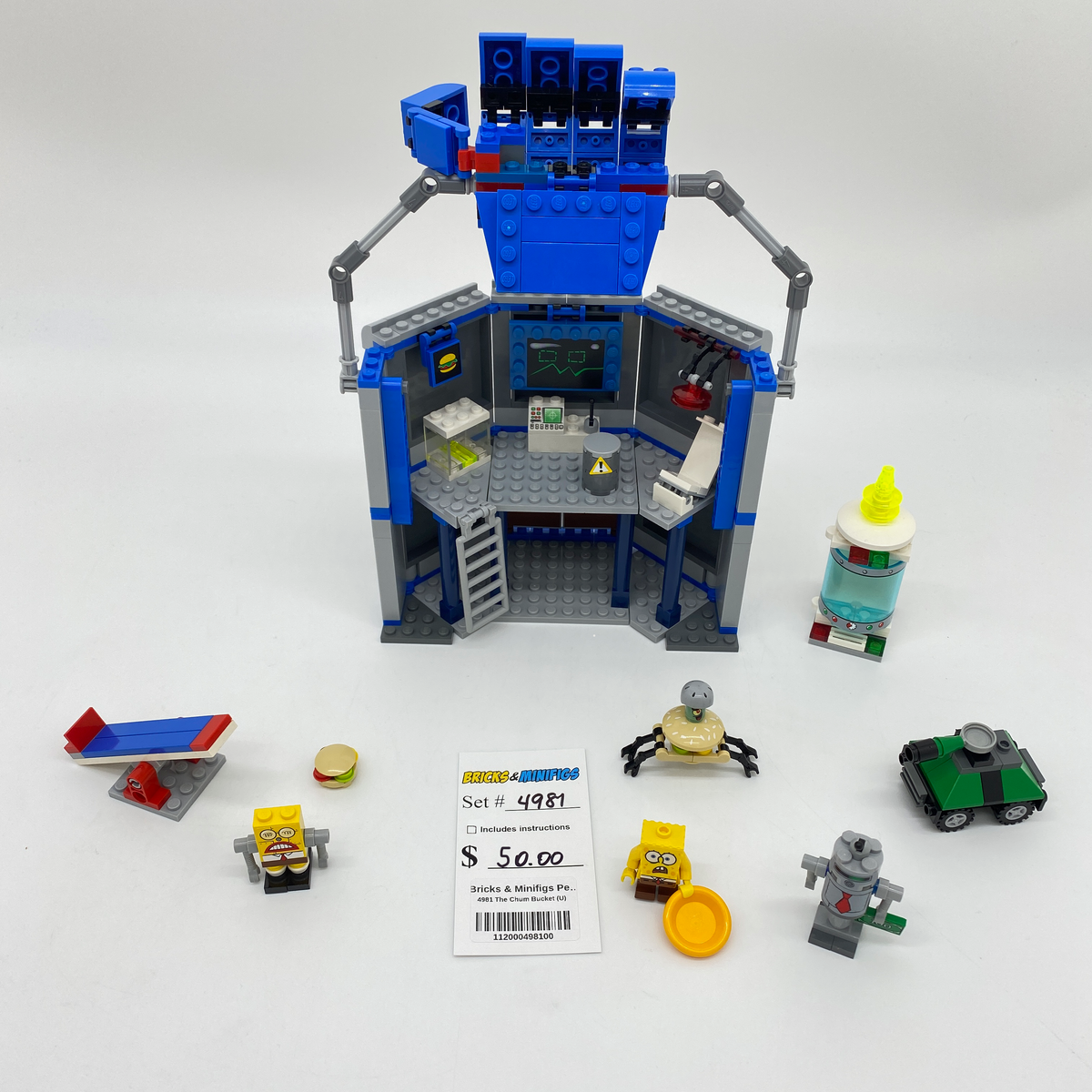 4981 The Chum Bucket (U) – Bricks Minifigs Pearland