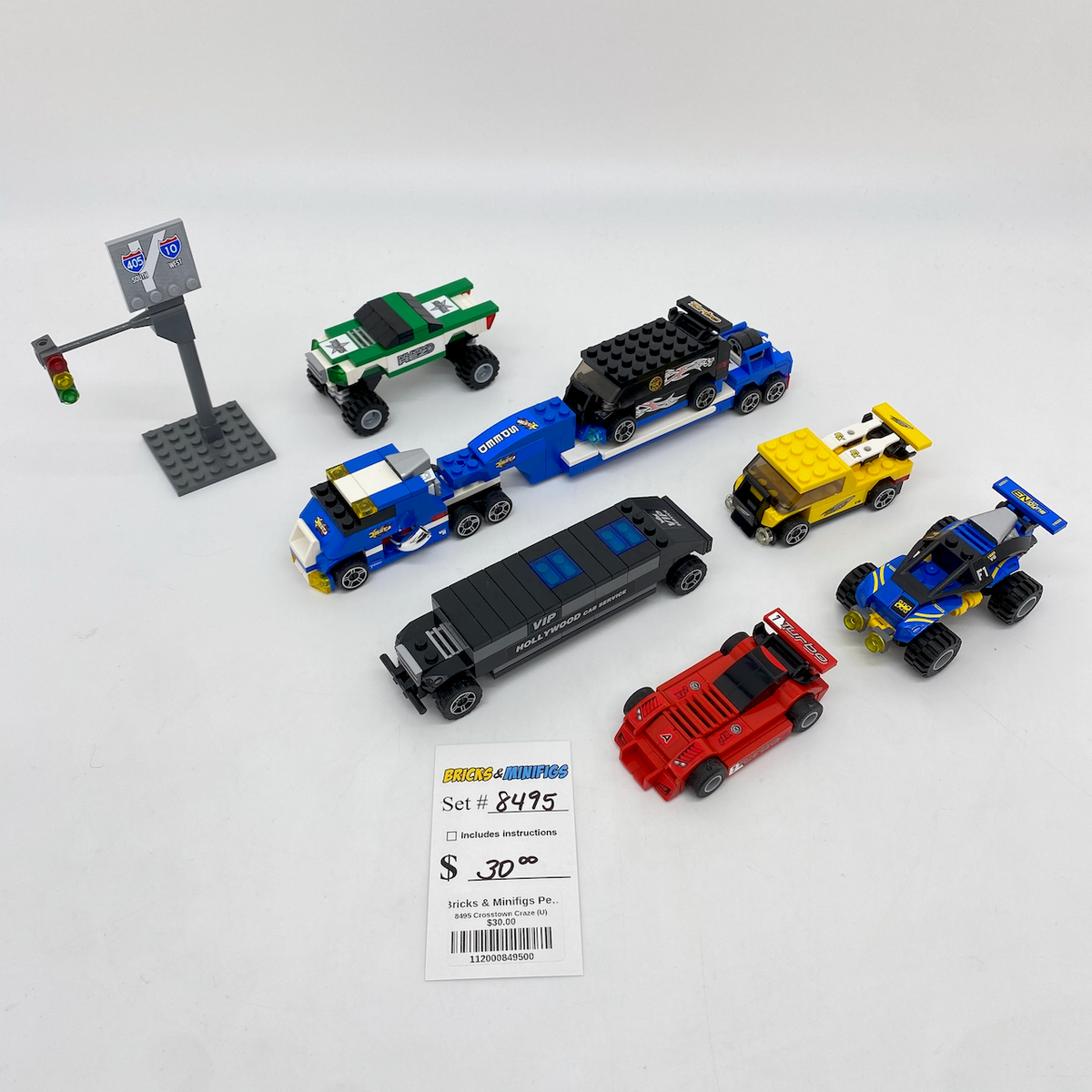 8495 Crosstown Craze (U) – Bricks & Minifigs - Pearland 8495 Crosstown Craze (U) – Bricks & Minifigs - Pearland
