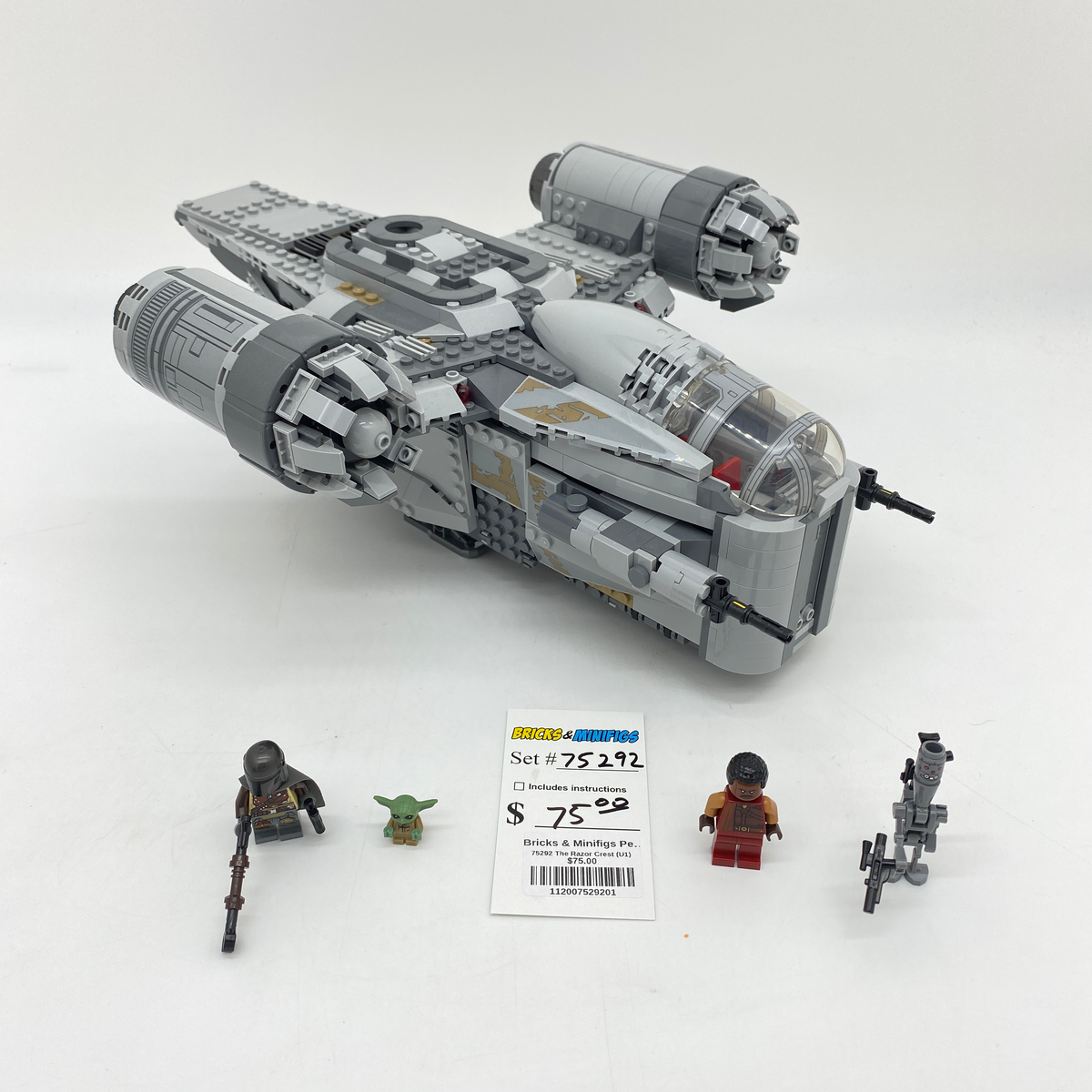 75292 The Razor Crest (U1) – Bricks & Minifigs - Pearland