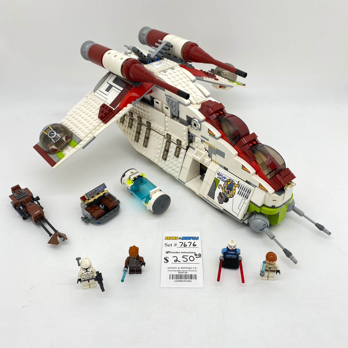 Lego star wars discount republic gunship 7676