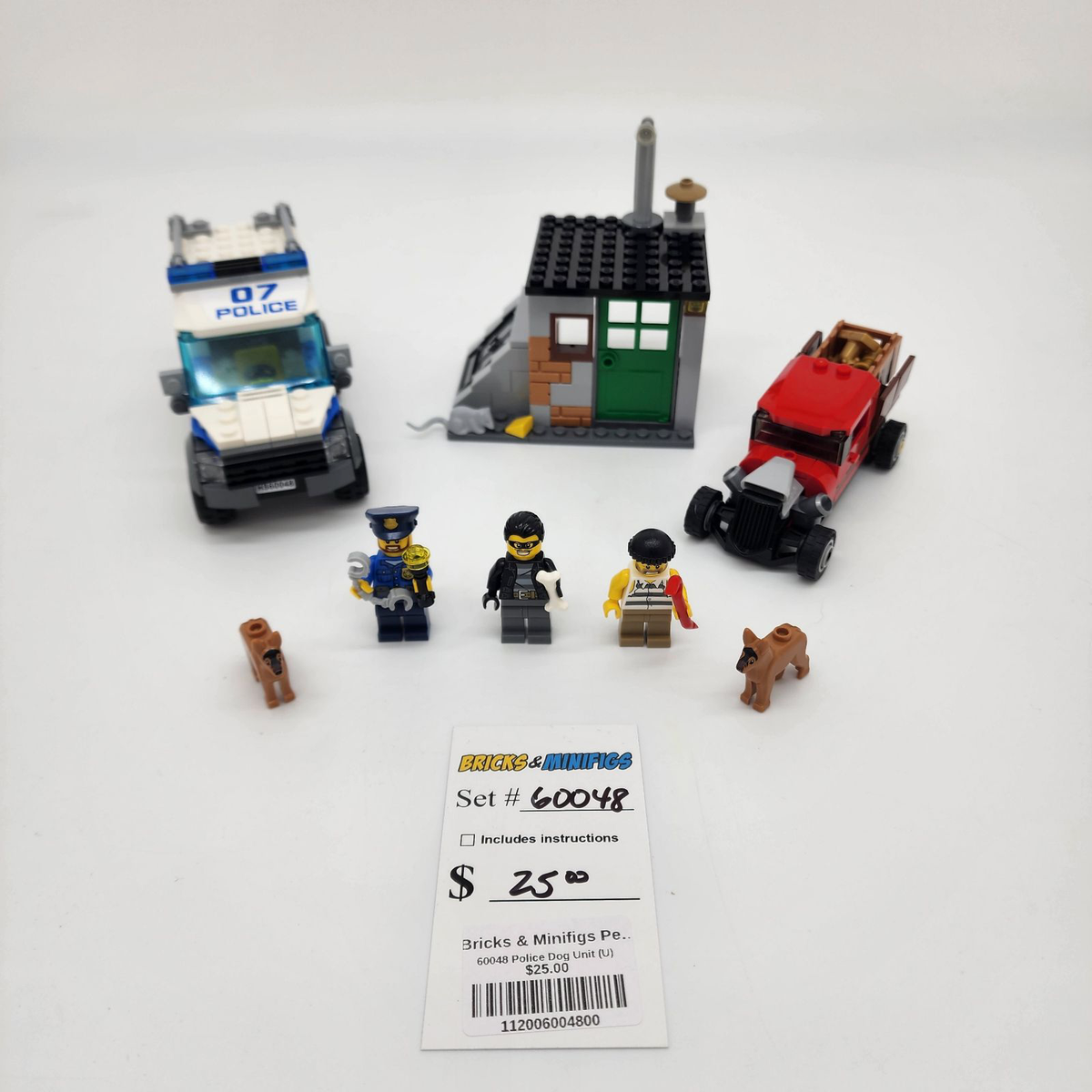 60048 Police Dog Unit (U) – Bricks Minifigs Pearland