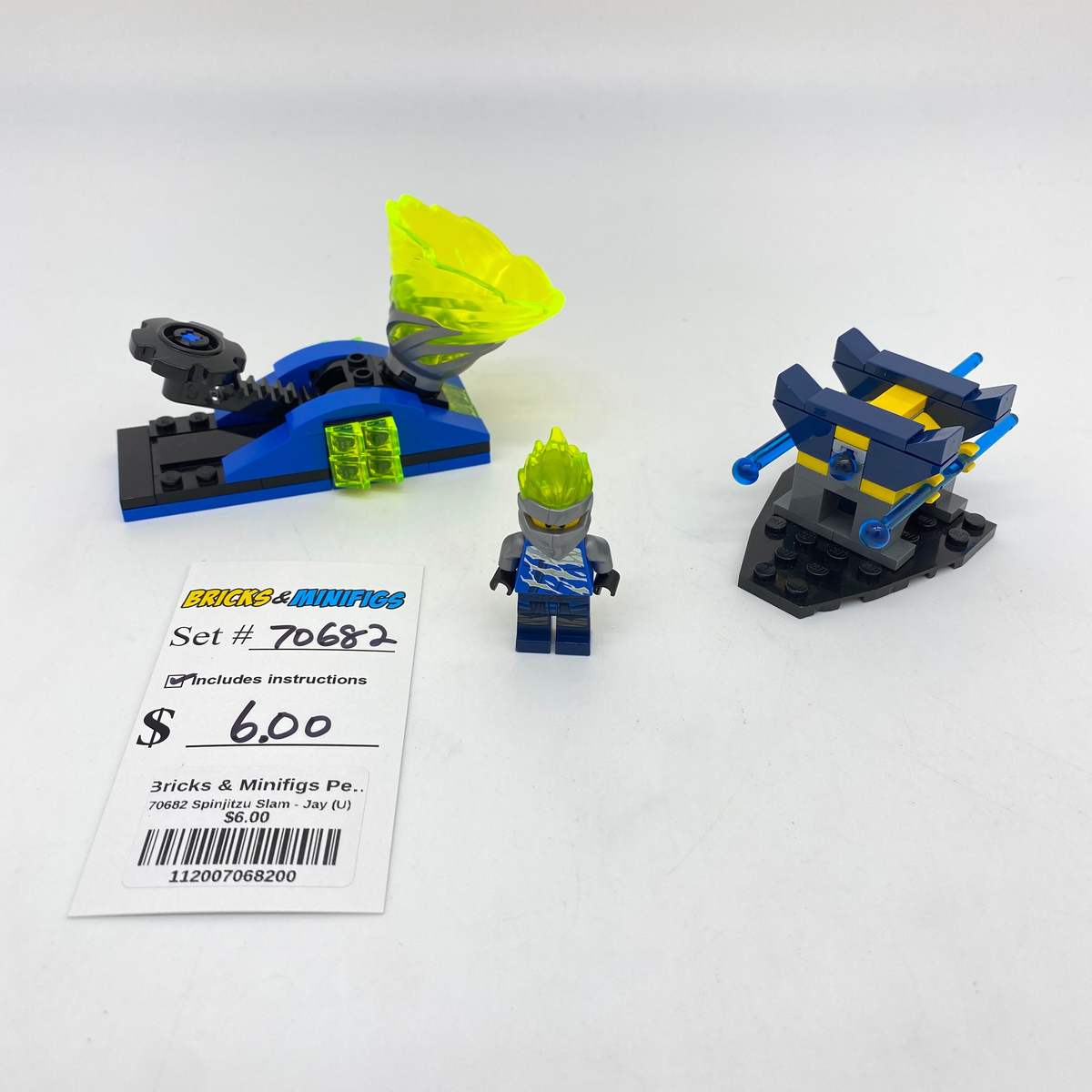 70682 Spinjitzu Slam Jay U Bricks Minifigs Pearland