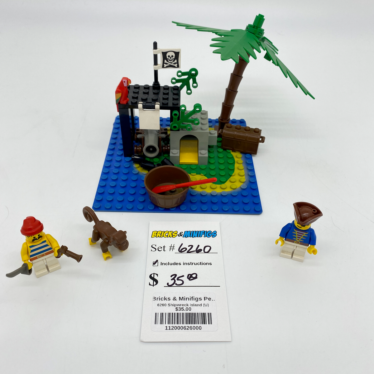 6260 Shipwreck Island (U) – Bricks Minifigs Pearland