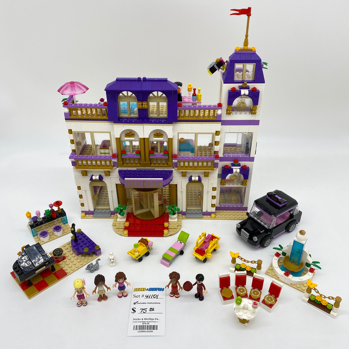 41101 Heartlake Grand Hotel U Bricks Minifigs Pearland