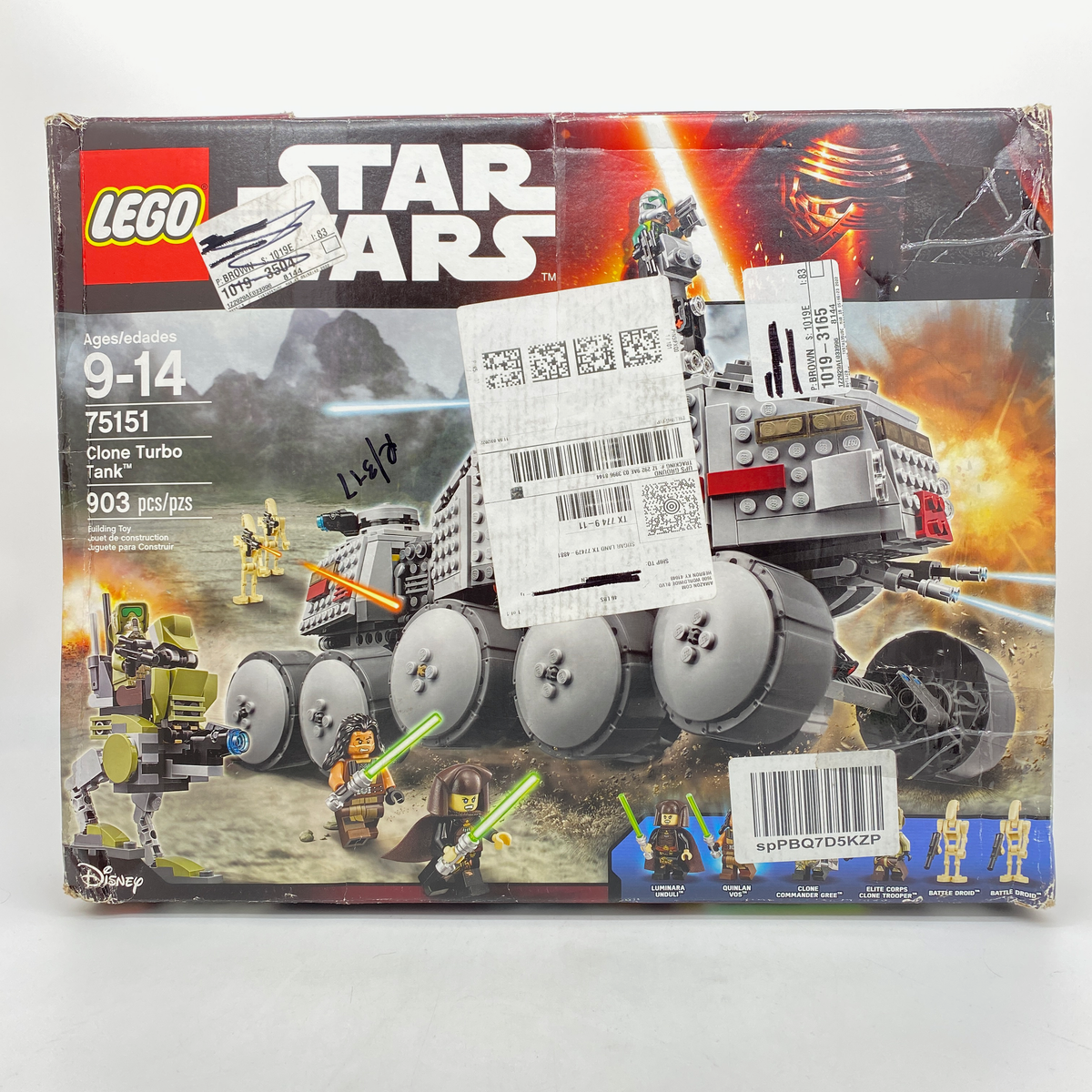 75151 Clone Turbo Tank (D) – Bricks Minifigs Pearland