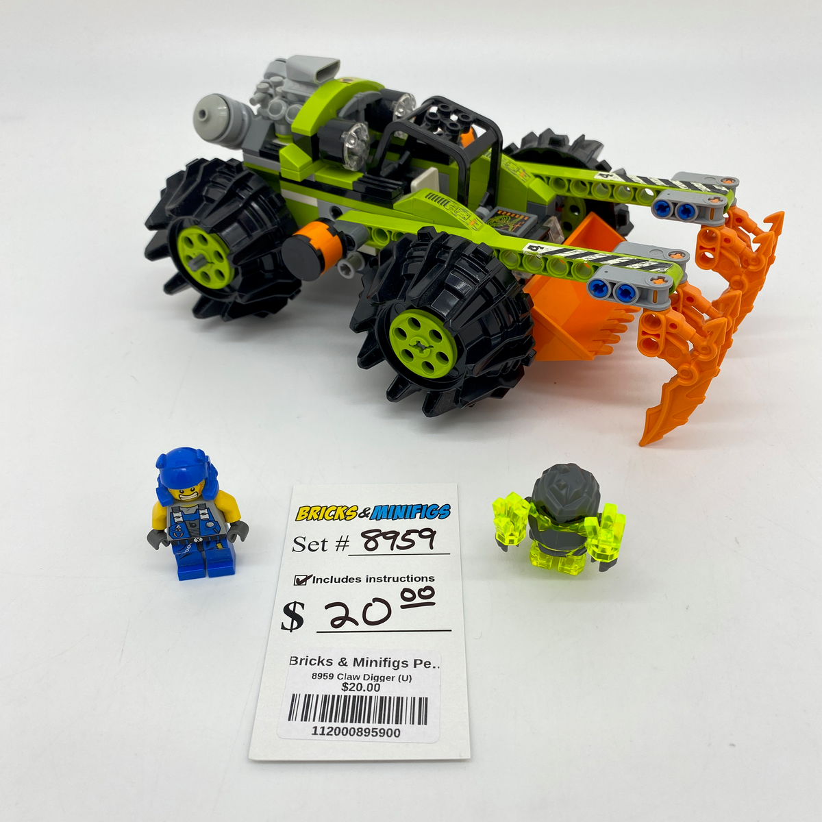 8959 Claw Digger U Bricks Minifigs Pearland