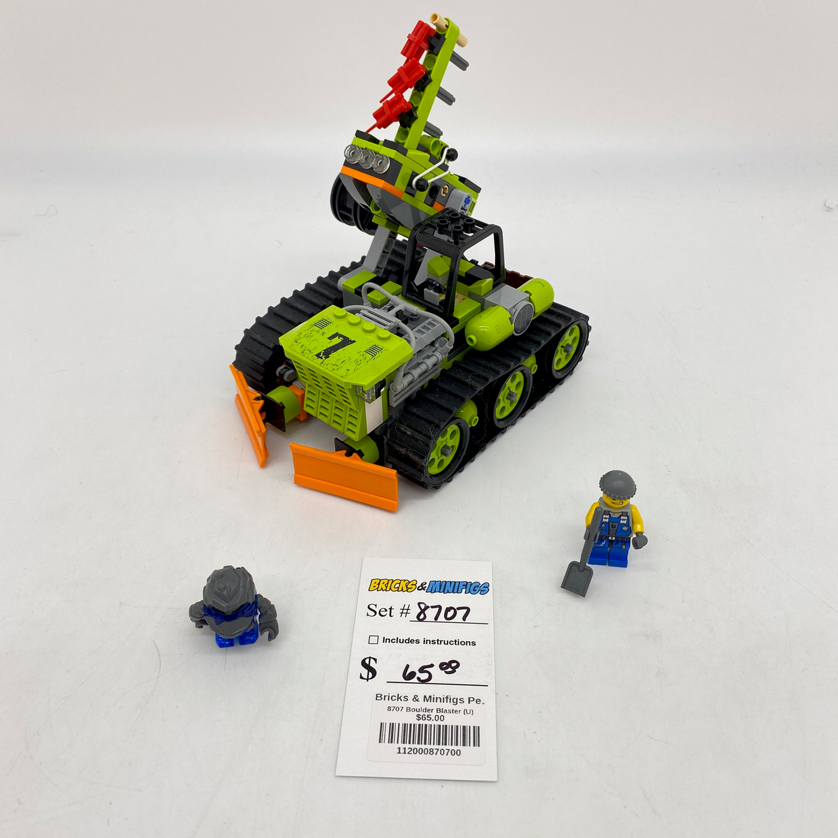 8707 Boulder Blaster (U) – Bricks & Minifigs - Pearland