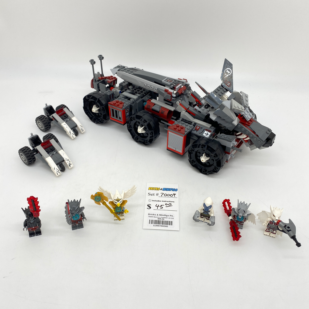 70009 Worriz's Combat Lair (U) – Bricks & Minifigs - Pearland 70009 Worriz's Combat Lair (U) – Bricks & Minifigs - Pearland
