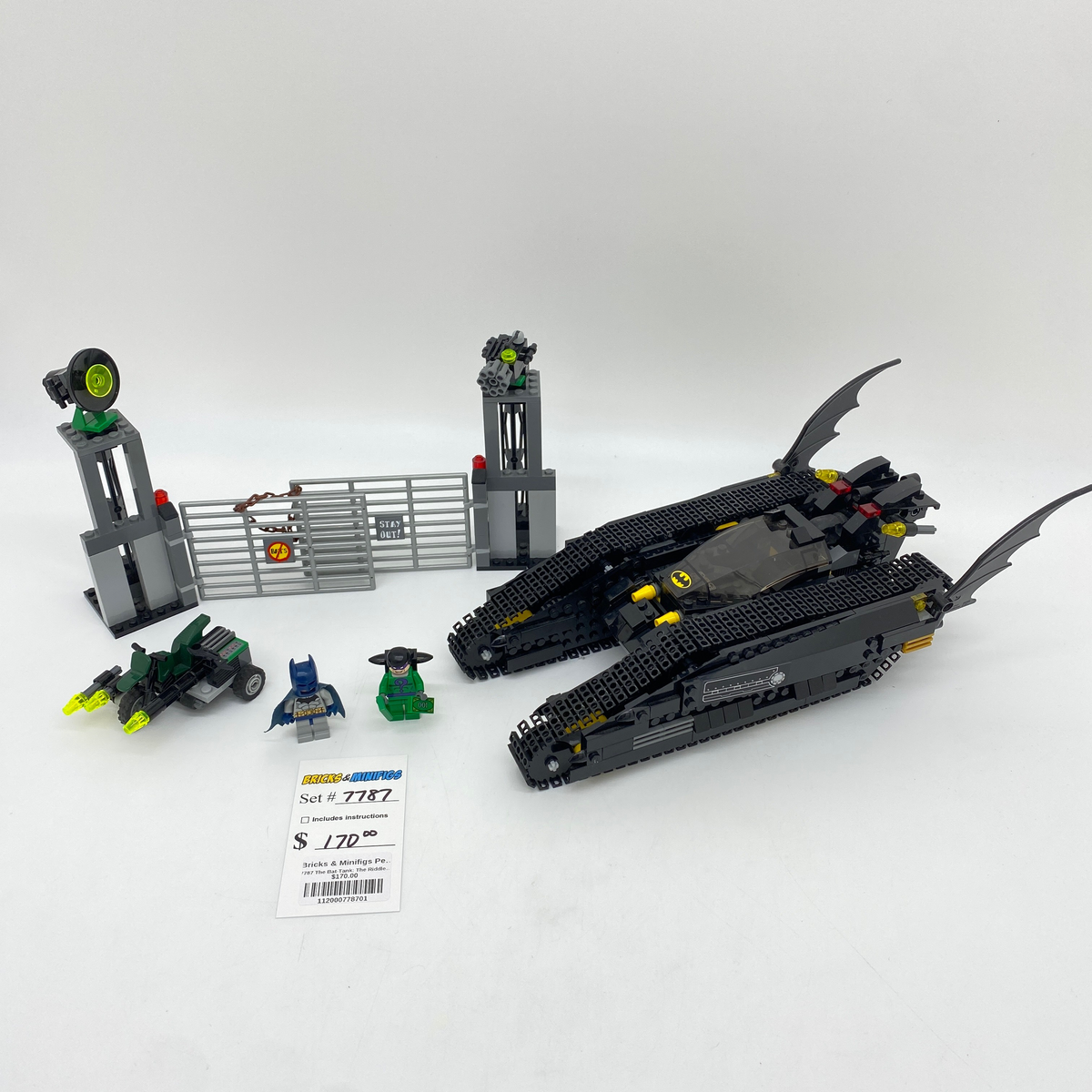 LEGO Batman: The Bat-Tank: The Riddler and Bane's Hideout (7787