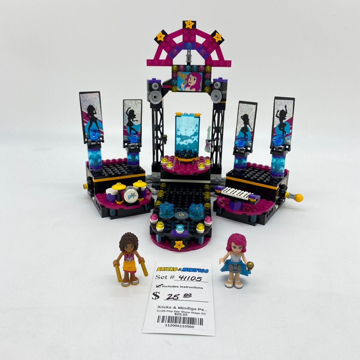 Lego friends pop star discount stage
