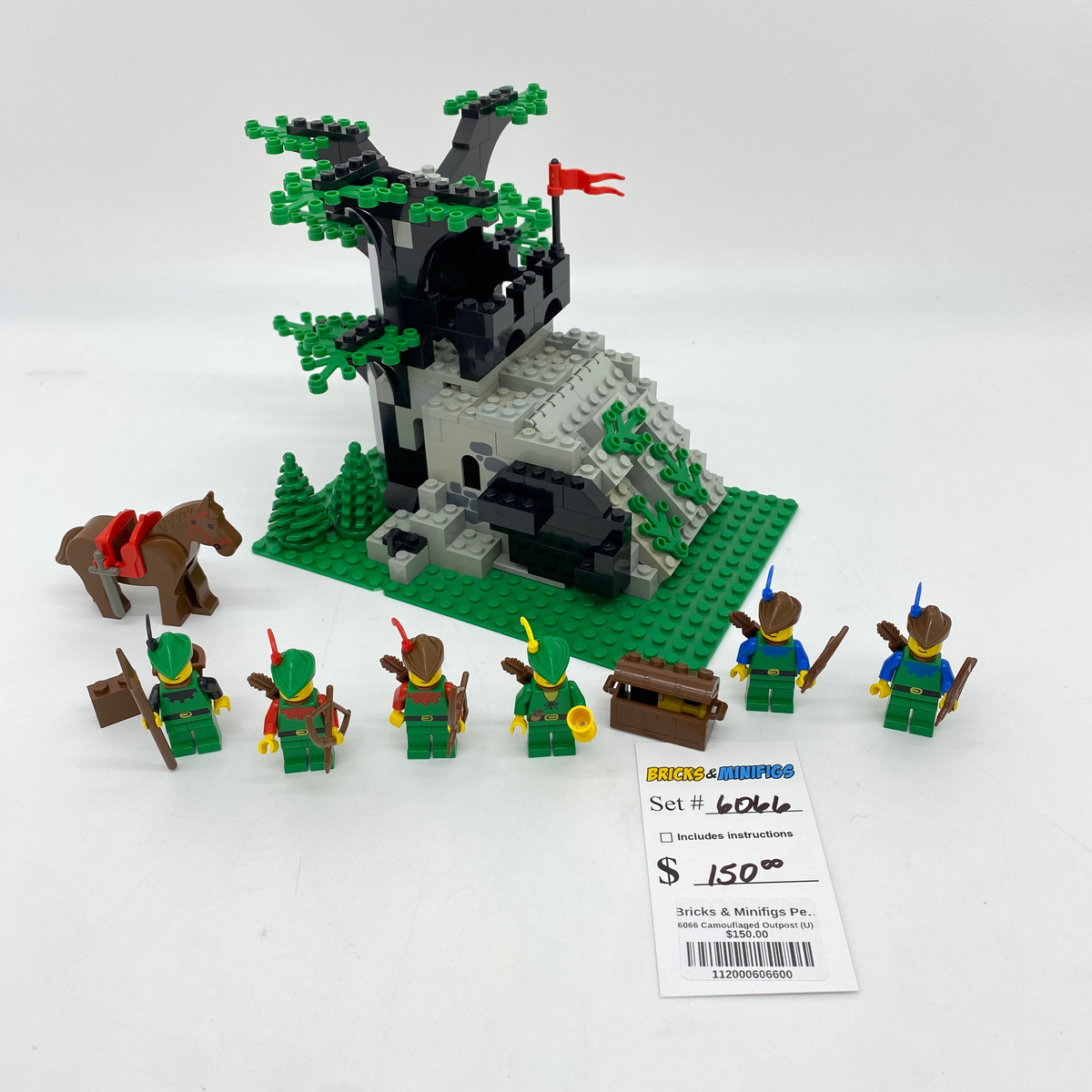 6066 Camouflaged Outpost U Bricks Minifigs Pearland