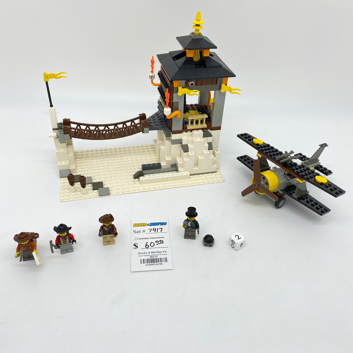 ミニマラエケチャン坊主 7417 Temple of Mount Everest (U) – Bricks & Minifigs - Pearland