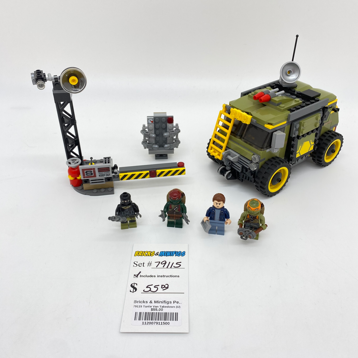 LEGO Teenage Mutant Ninja Turtles 79115 - Turtle Van Takedown