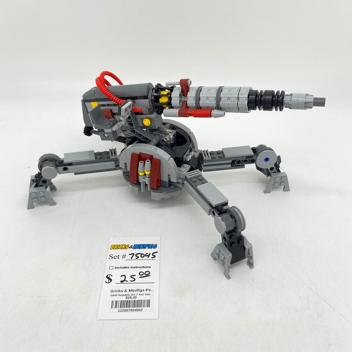 75045 Star Wars: Republic AV-7 hot Anti-Vehicle Cannon