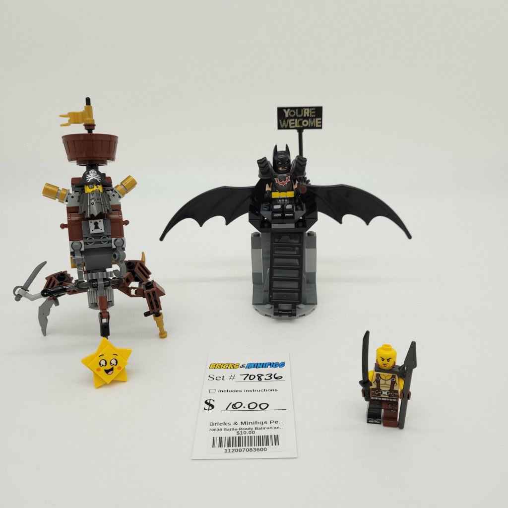 LEGO Battle Ready Batman Minifigure