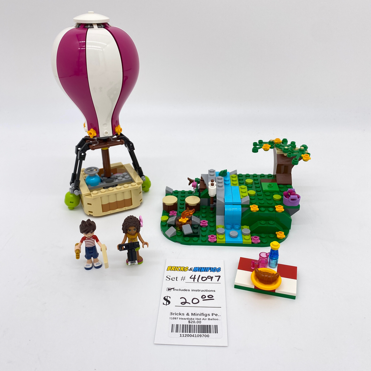 41097 Heartlake Hot Air Balloon (U) – Bricks & Minifigs - Pearland