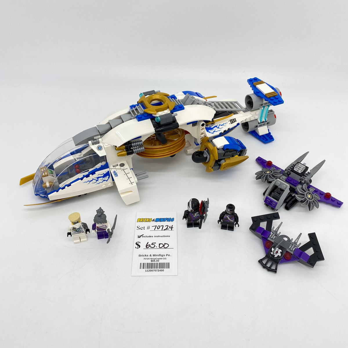 Ninjago 70724 Ninjacopter 70724 70724 NinjaCopter (U) – Bricks