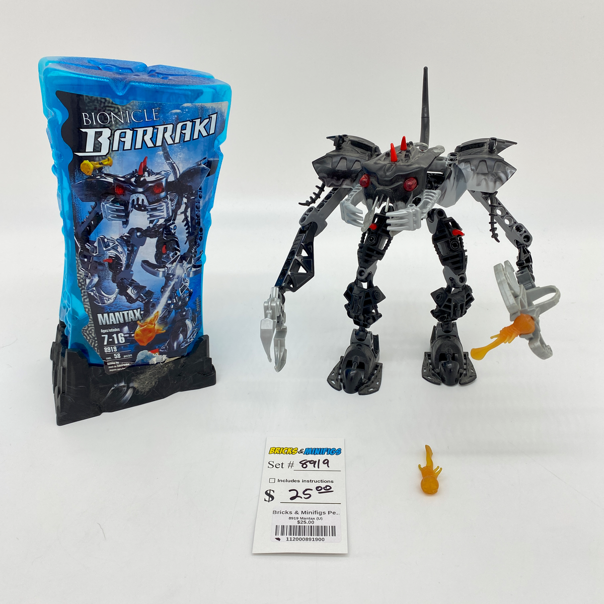 8919 Mantax (U) – Bricks & Minifigs - Pearland 8919 Mantax (U) – Bricks & Minifigs - Pearland
