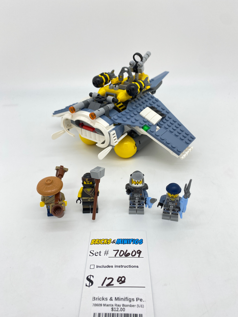 70609 Manta Ray Bomber (U1) – Bricks Minifigs Pearland