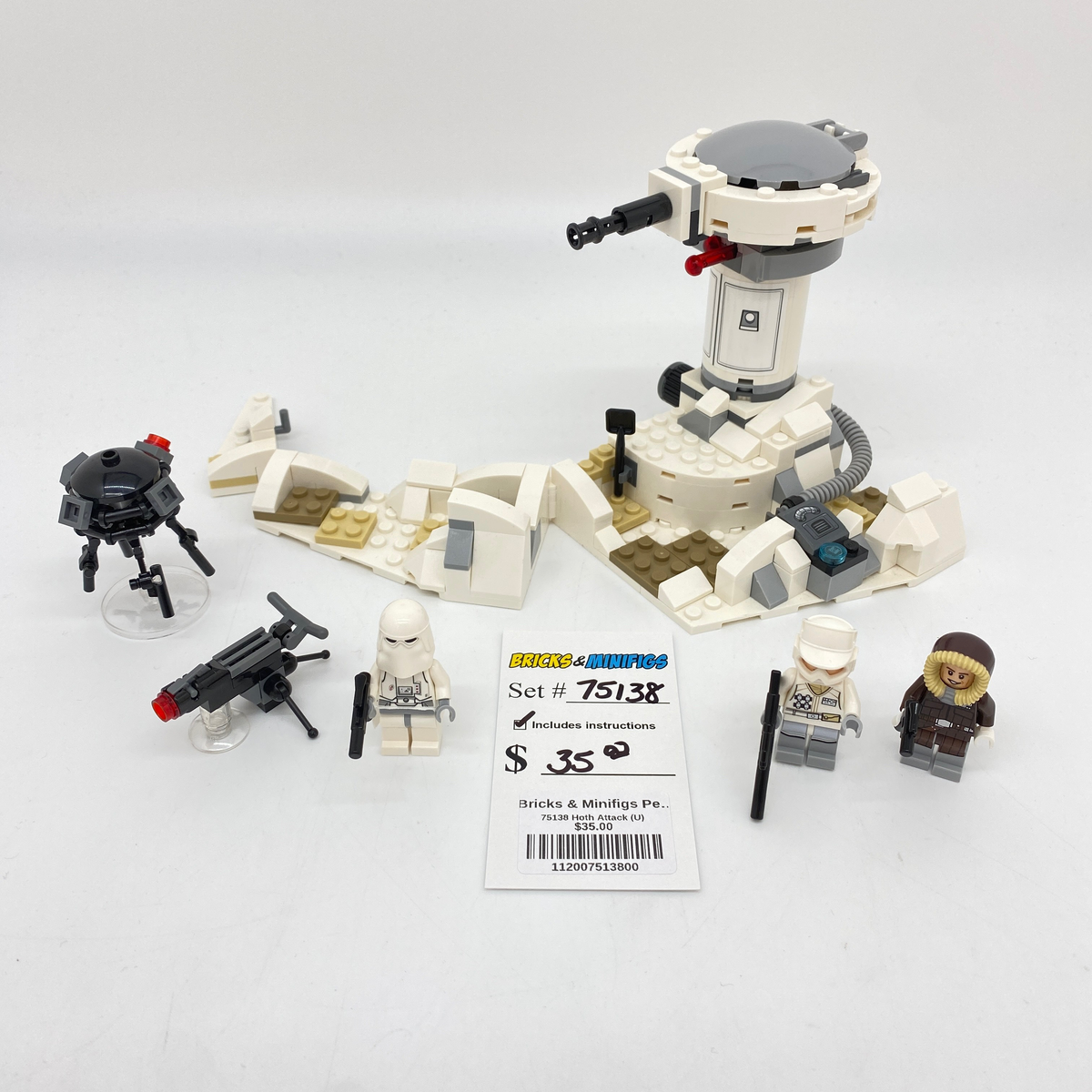 75138 Hoth Attack (U) – Bricks & Minifigs - Pearland
