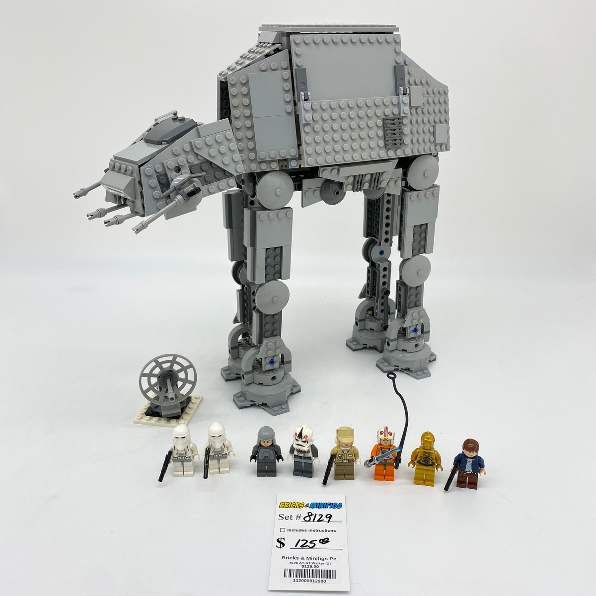 8129 AT-AT Walker, Star popular Wars, Episode 4/5/6, 2010- Brand New, Sealed No Box