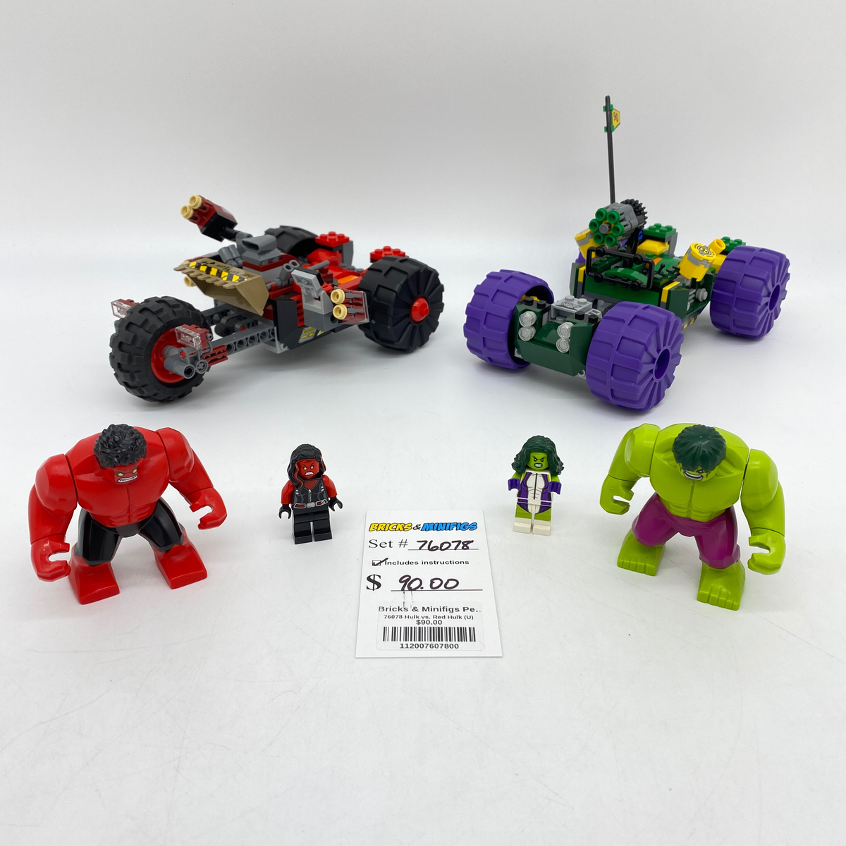 Lego 76078 - Marvel - Hulk vs Red Hulk, Lego 76078 Marvel S…