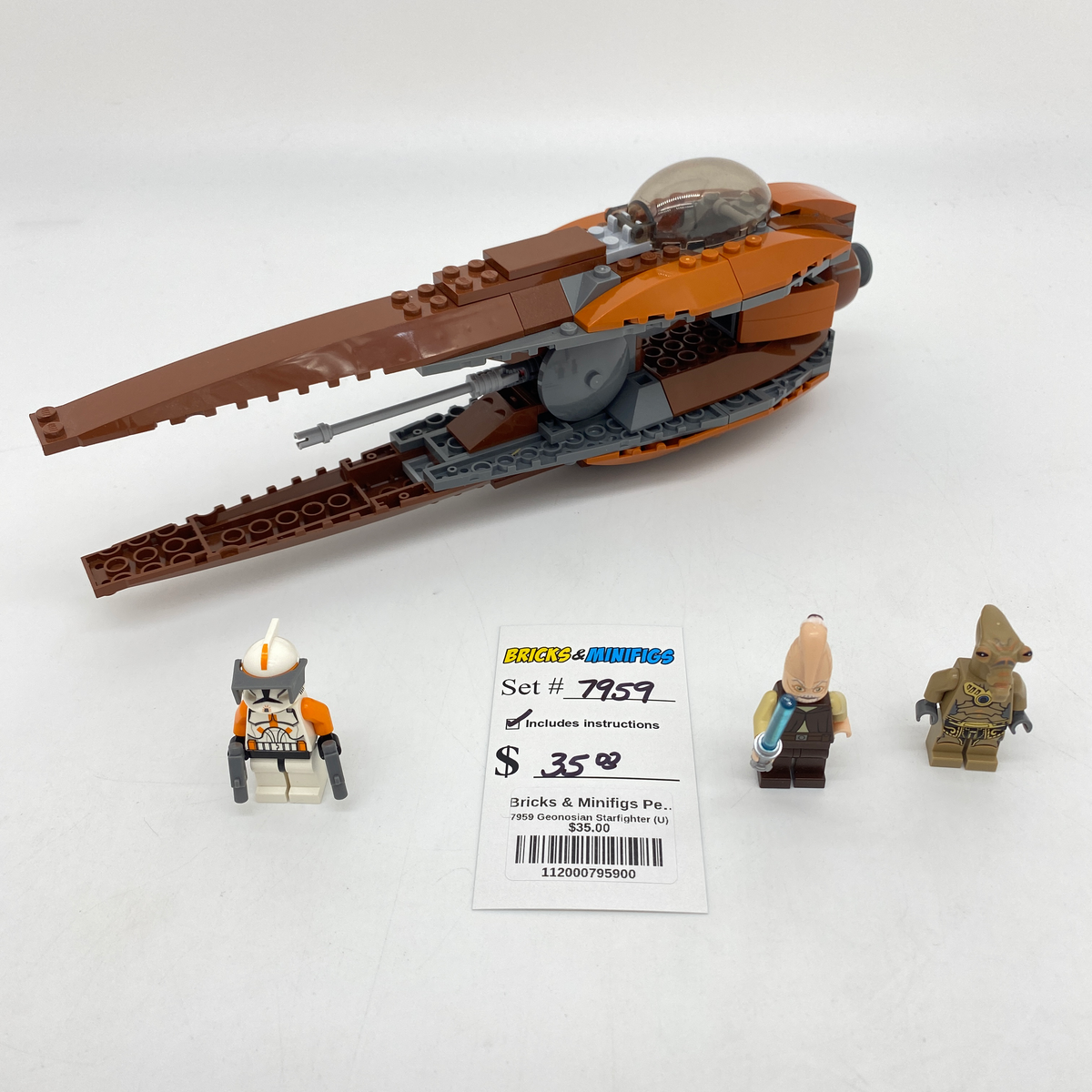 7959 Geonosian Starfighter (U) – Bricks & Minifigs - Pearland