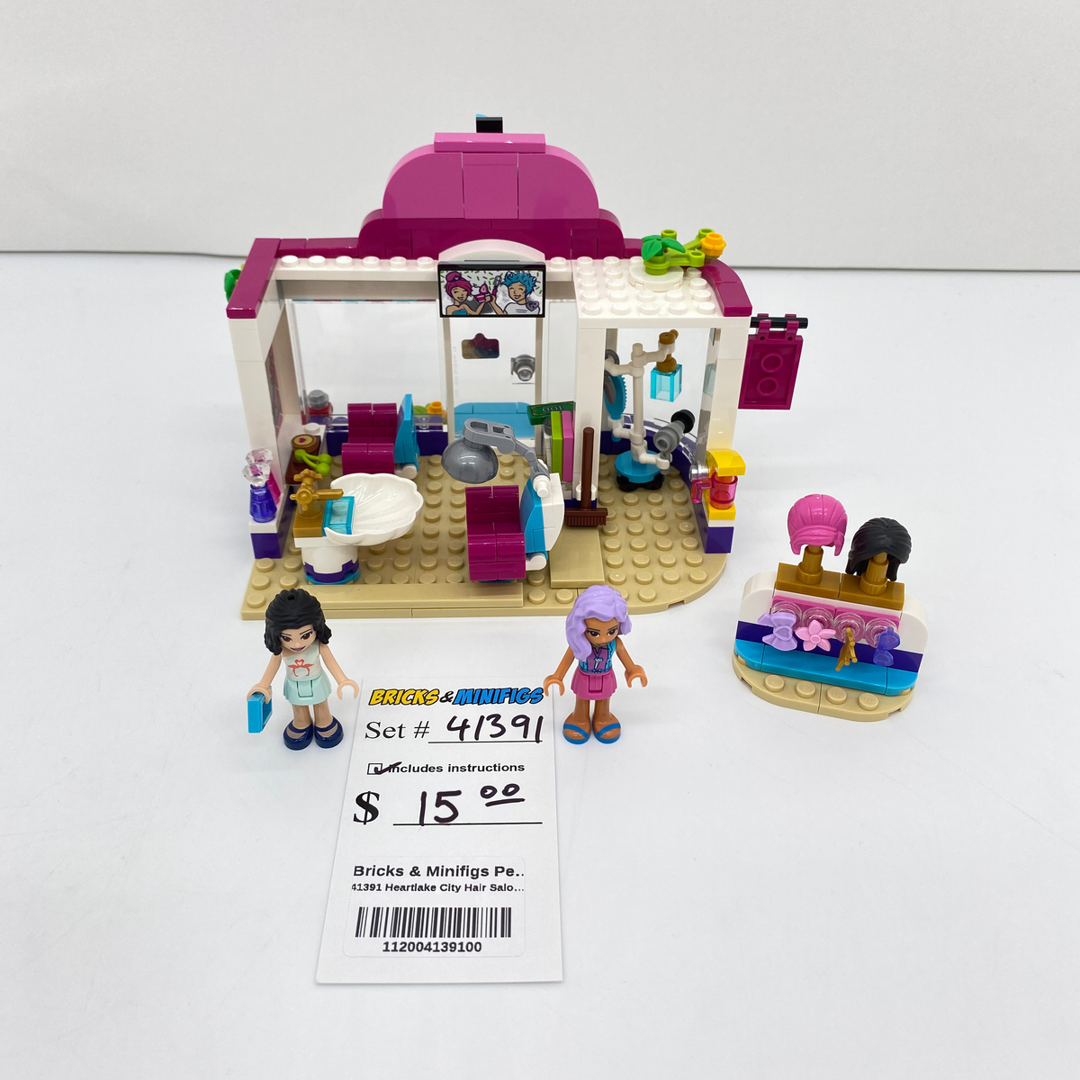 Lego friends heartlake city hair salon instructions hot sale