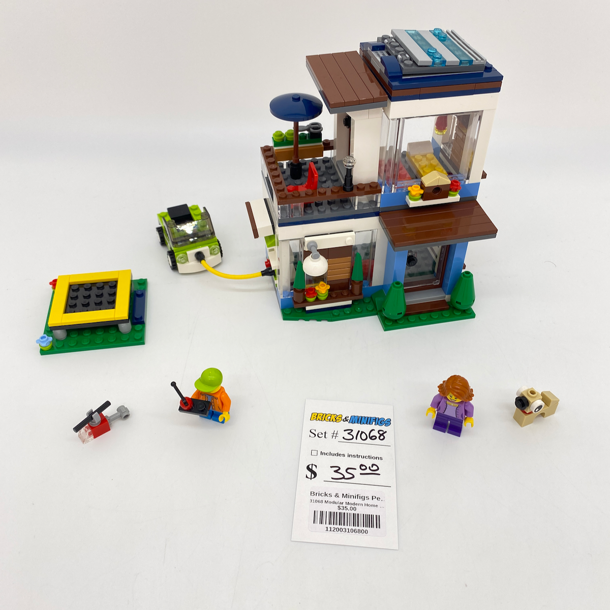 Lego creator modular modern online home 31068