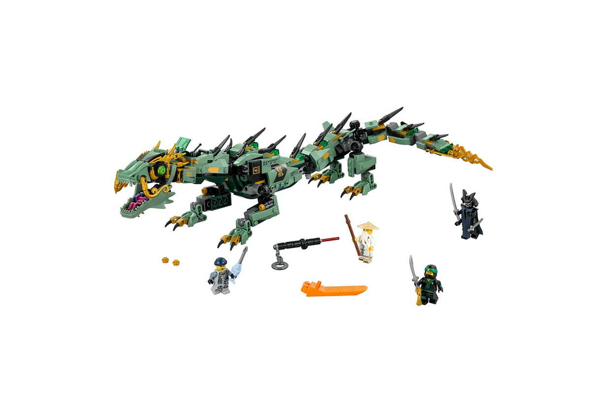 70612 Green Ninja Mech Dragon – Bricks & Minifigs - Pearland