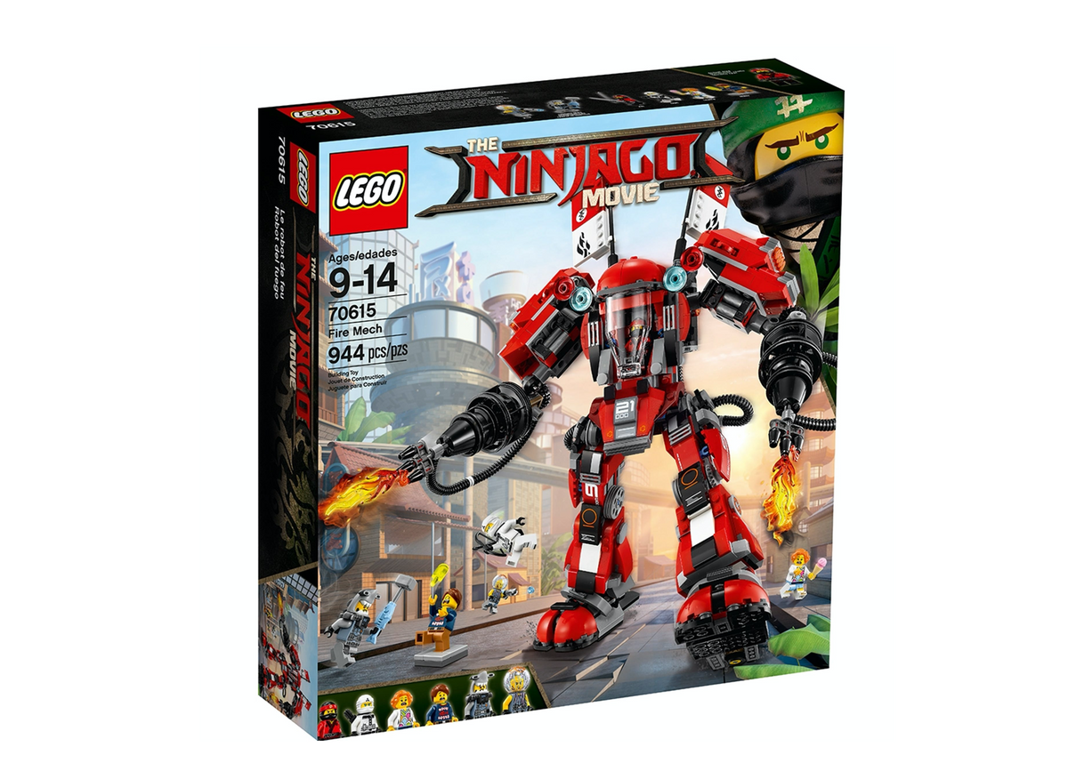 フランフラン 70615 Fire Mech – Bricks & Minifigs - Pearland