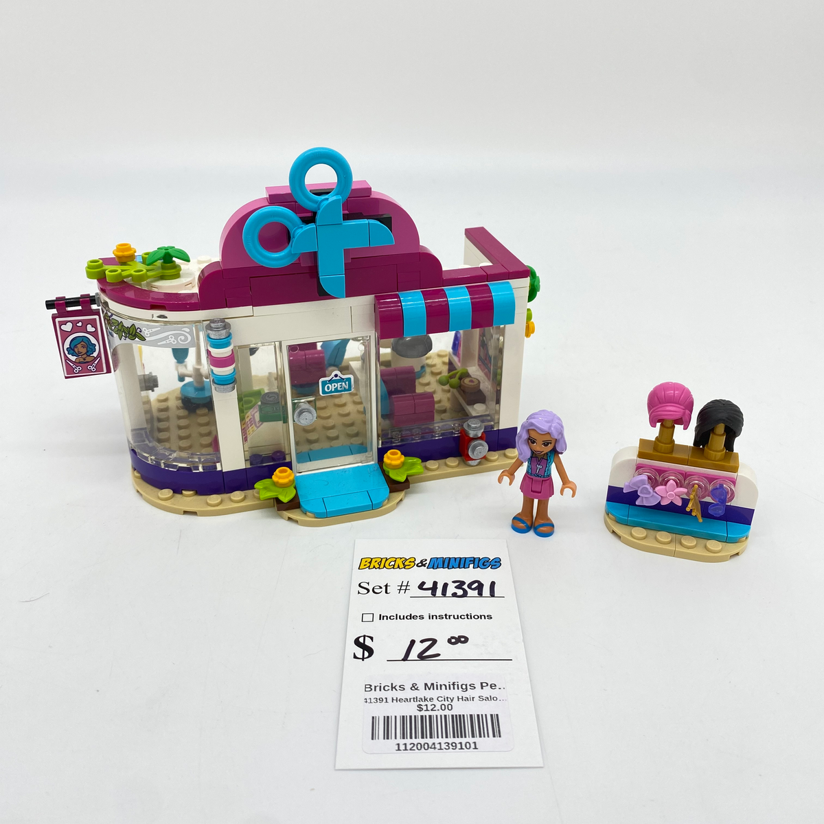 41391 Heartlake City Hair Salon (U1) – Bricks Minifigs Pearland