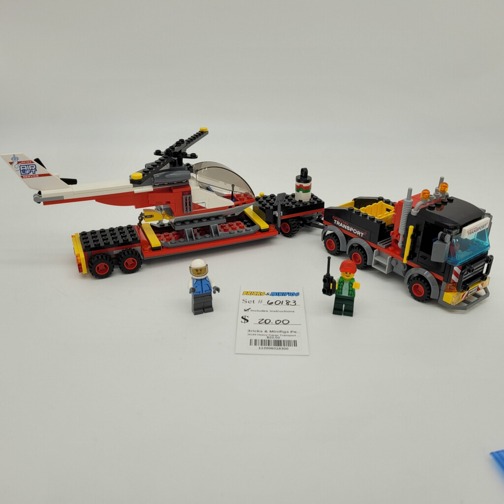 60183 Heavy Cargo Transport U Bricks Minifigs Pearland