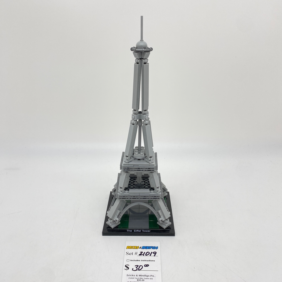 Lego 21019 architecture the eiffel hot sale tower lego