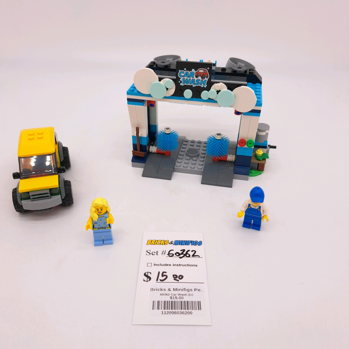 60362 Car Wash (U) – Bricks Minifigs Pearland