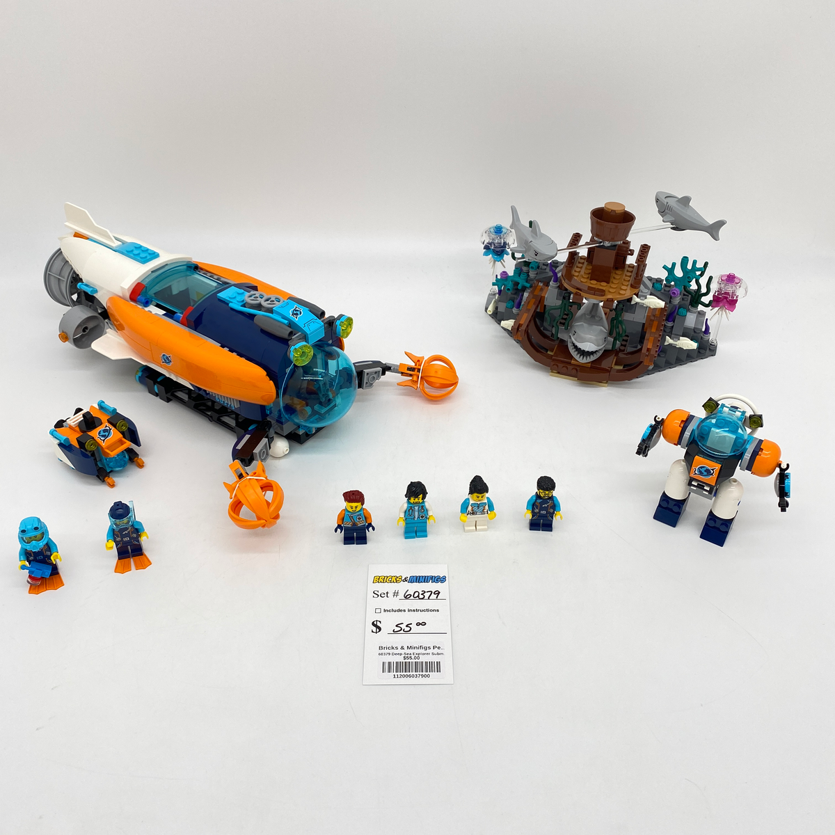 60379 Deep-Sea Explorer Submarine (U) – Bricks Minifigs Pearland