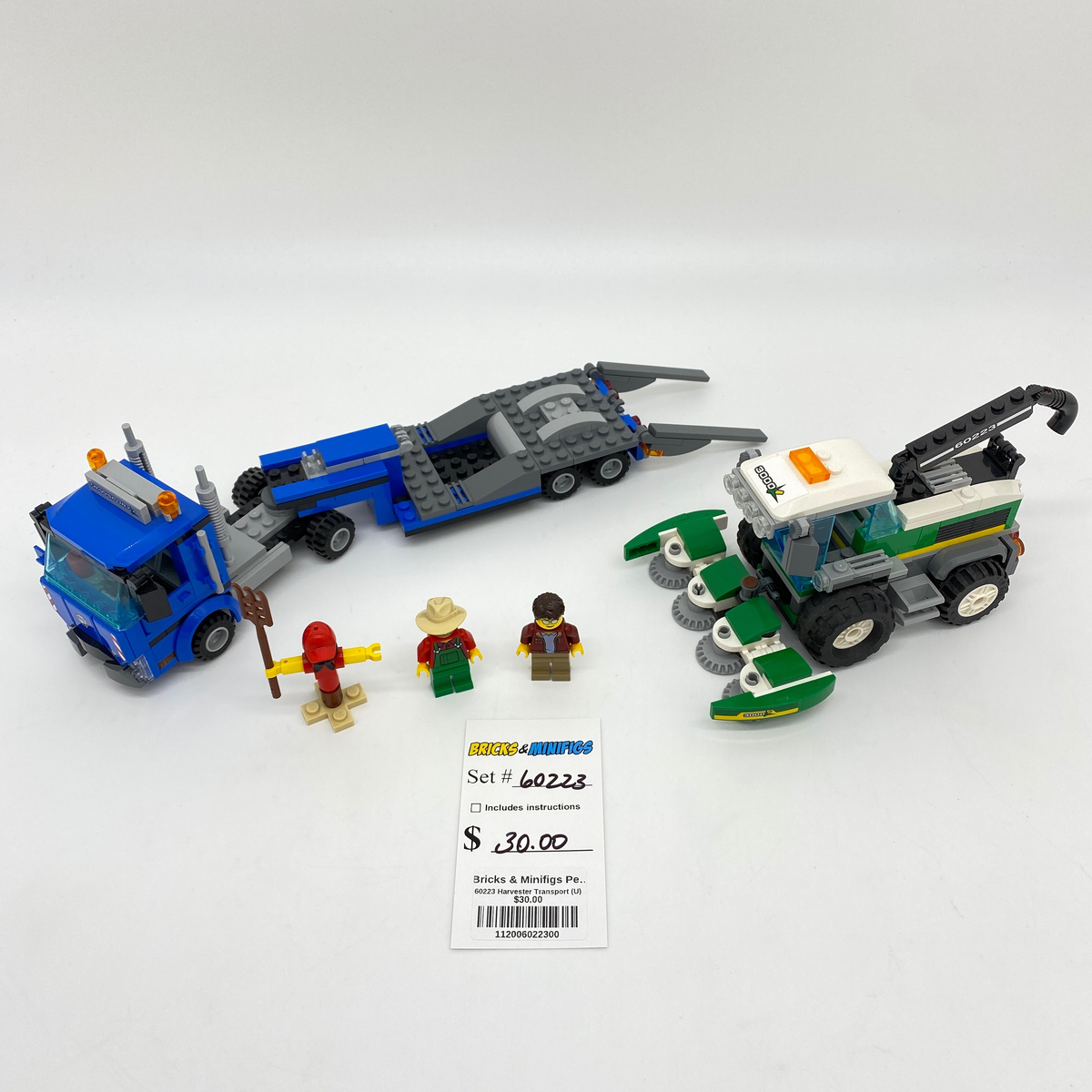 60223 Harvester Transport (U) – Bricks Minifigs Pearland