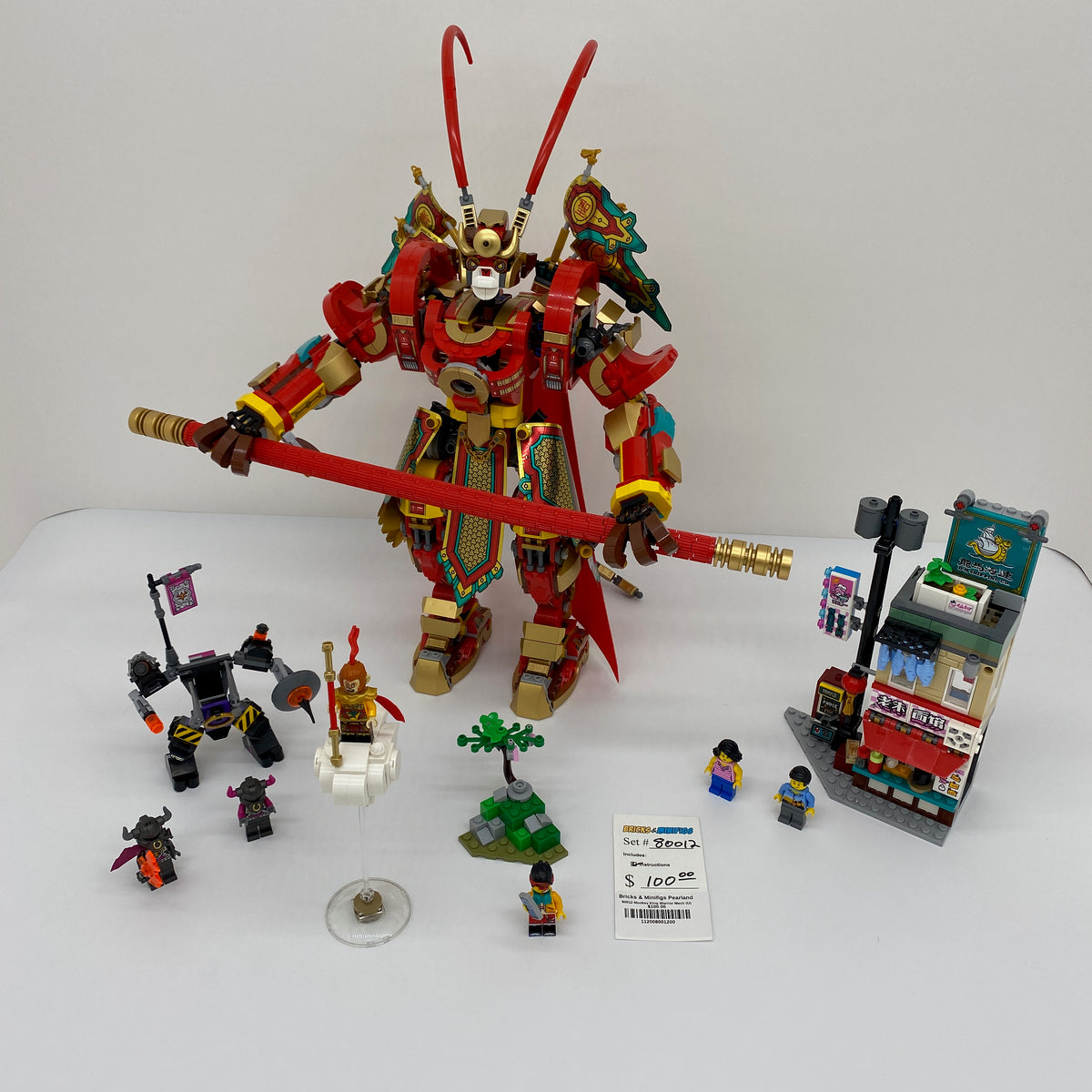 80012 monkey king warrior mech hot sale