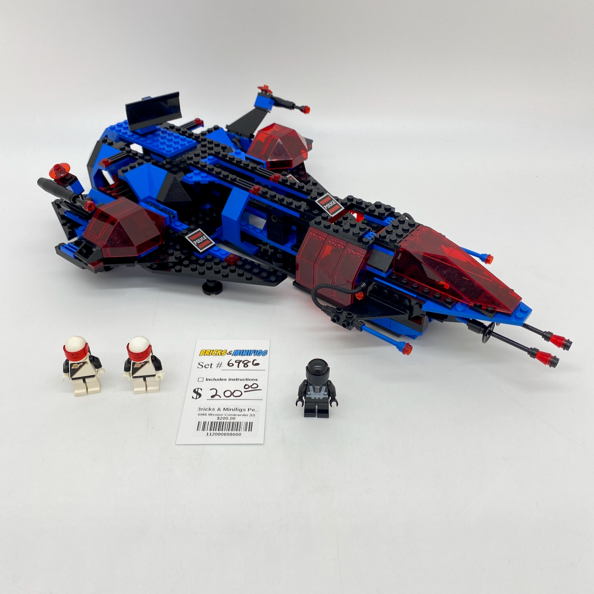 6986 Mission Commander (U) – Bricks & Minifigs - Pearland