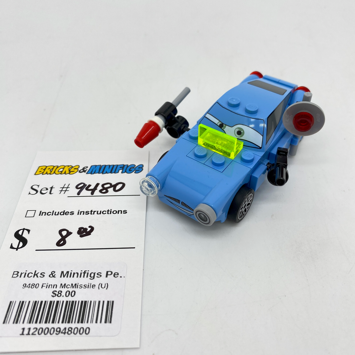 9480 Finn McMissile (U) – Bricks Minifigs Pearland - Main Image