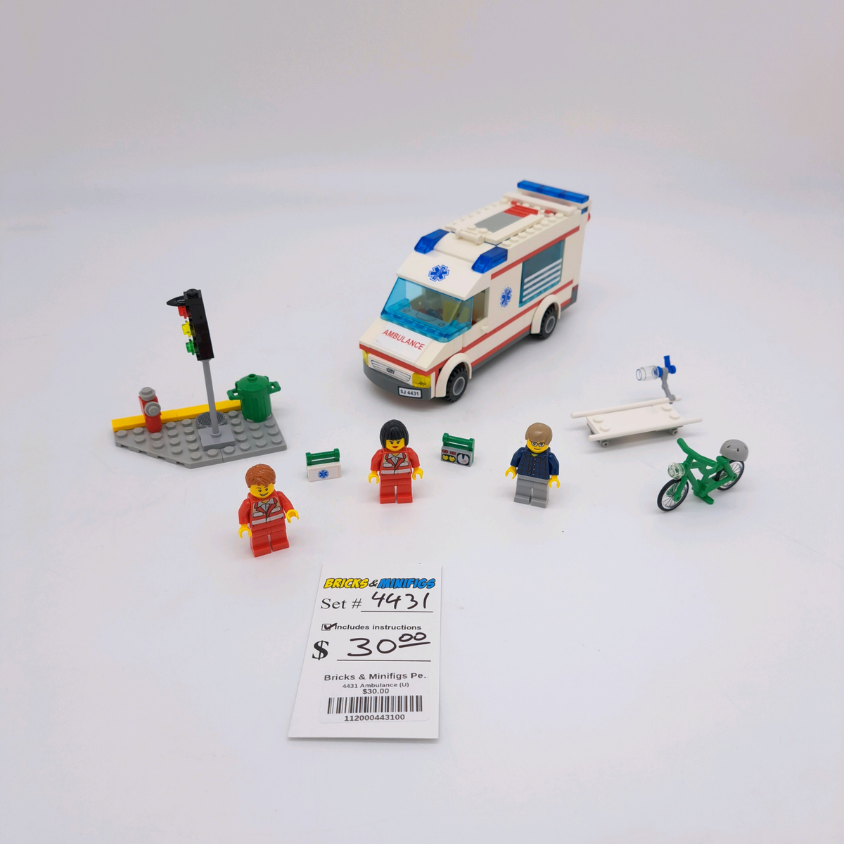 4431 Ambulance (U) – Bricks Minifigs Pearland