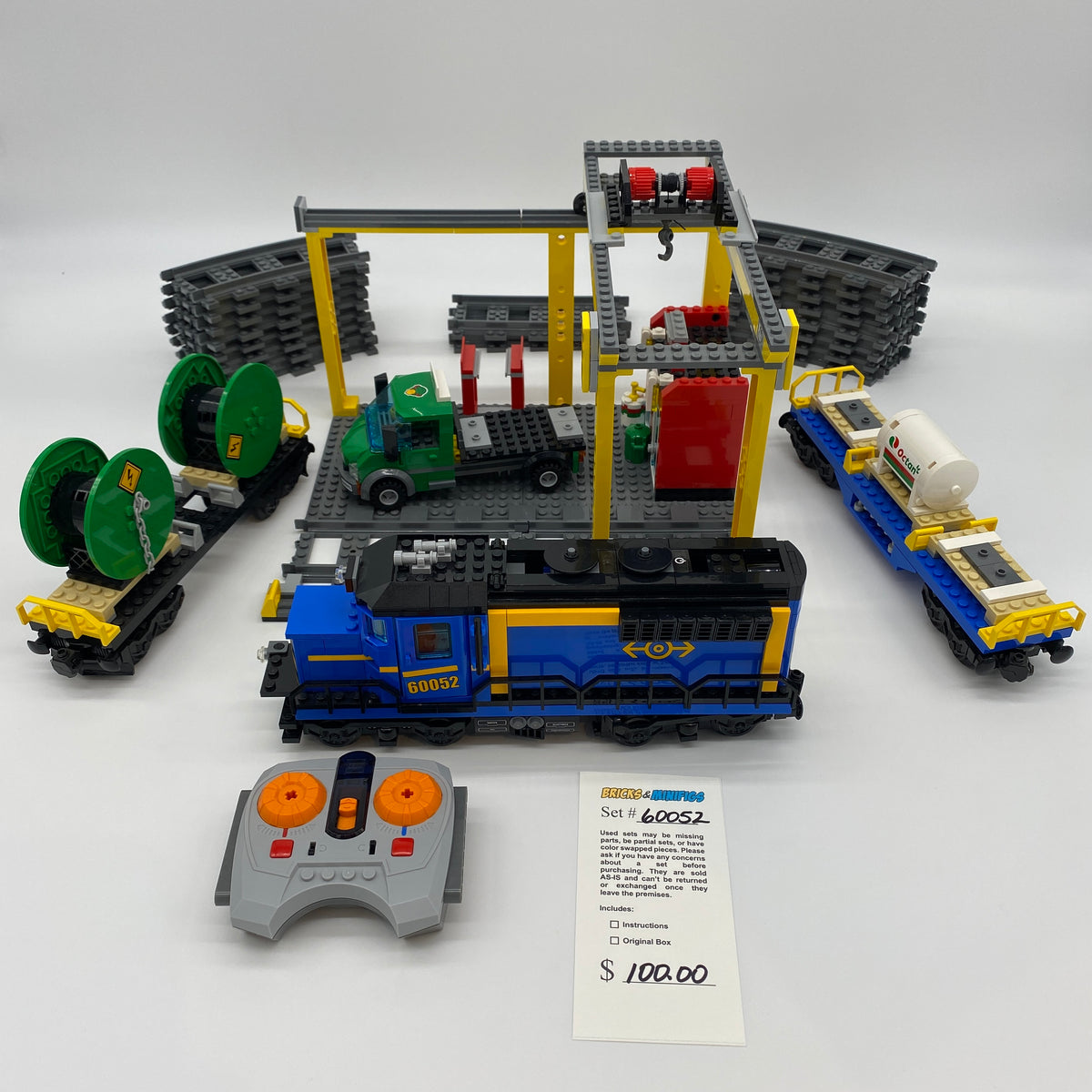60052 Cargo Train 2014 (U1) – Bricks Minifigs Pearland
