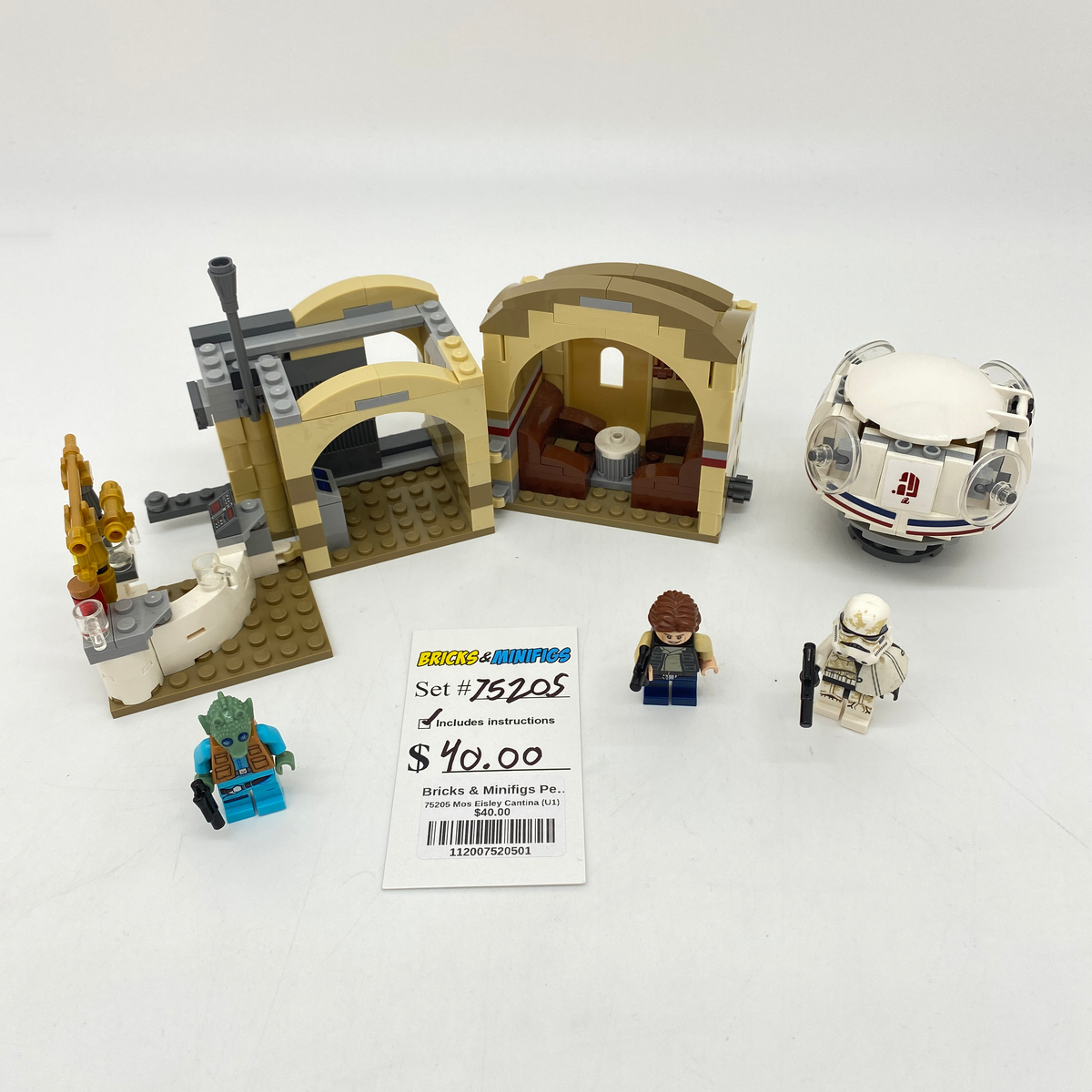 75205 Mos Eisley Cantina U1 Bricks Minifigs Pearland