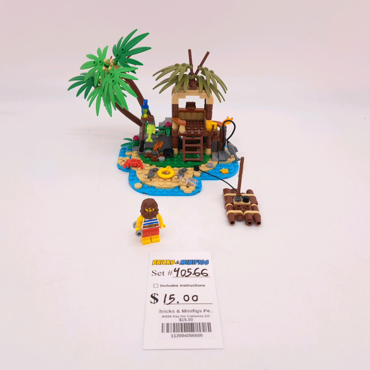 40566 Ray the Castaway (U) – Bricks & Minifigs - Pearland